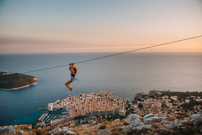 Zipline experience in Dubrovnik